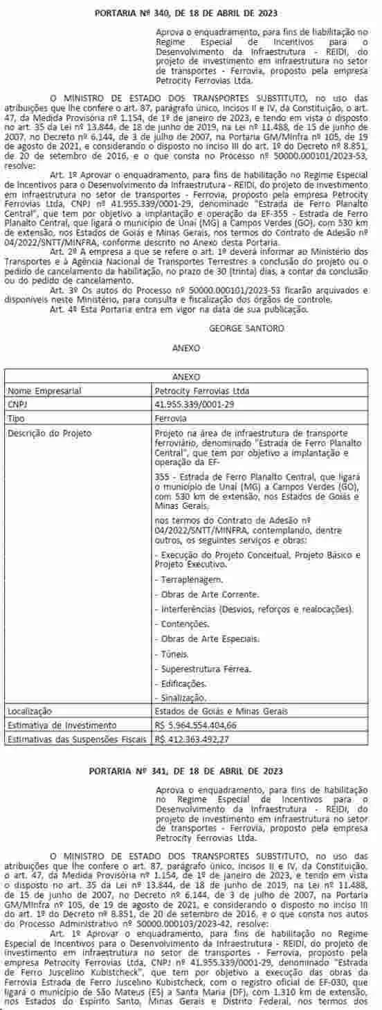 Santa Maria vai ao mar? União prevê trem que ligará cidade do DF ao litoral - destaque galeria
