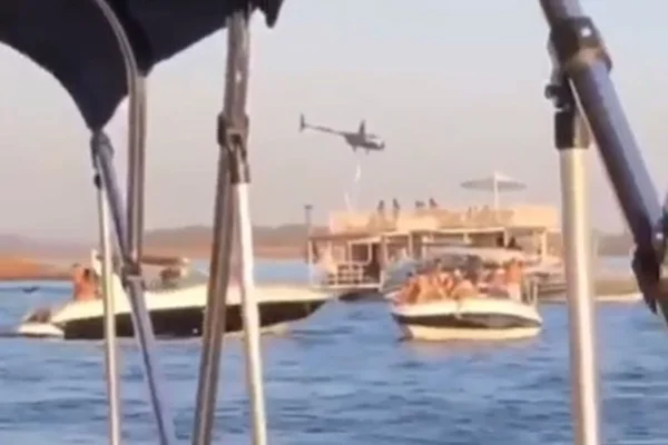 Vídeo. Antes de cair, piloto de helicóptero fez manobras arriscadas