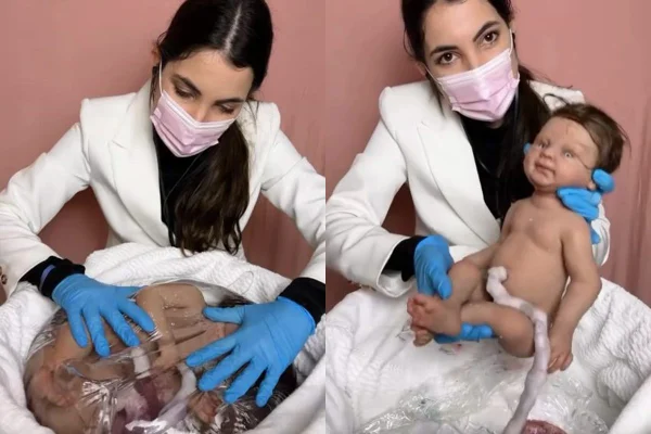 Montagem com prints de um vídeo de Sweet Carol - Metrópoles
