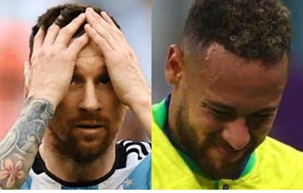 O drama de Messi e Neymar: tornozelos com aparências de bola de tênis