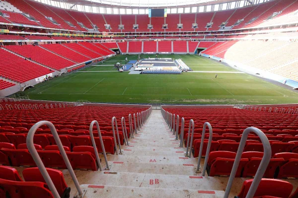estadio mane garrincha futebol jogo bola