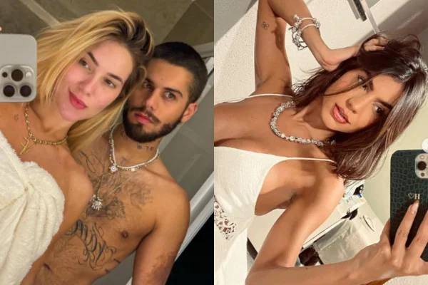 Montagem colorida de Virgínia Fonseca, Zé Felipe e Hariany Almeida - Metrópoles