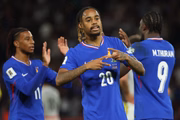 Barcola marcou o gol da virada francesa