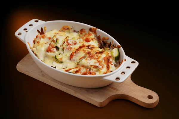 Gratinado de espinafre com ricota