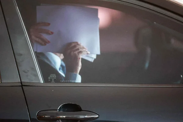 Ministro afastado do STJ Marco Buzzi chega ao tribunal para oitiva em processo disciplinar sobre acusações de importunação sexual Metropoles