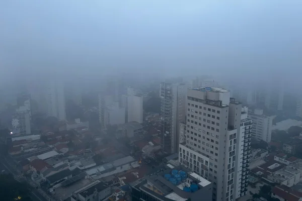 São Paulo amanhece fria e coberta por neblina nesta terça-feira (22/7)