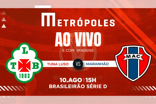 Série D: assista ao vivo e com imagens Tuna Luso-PA x Maranhão-MA