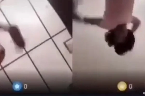 Vídeo. Homens discutem em transmissão ao vivo e saem na chinelada pela web