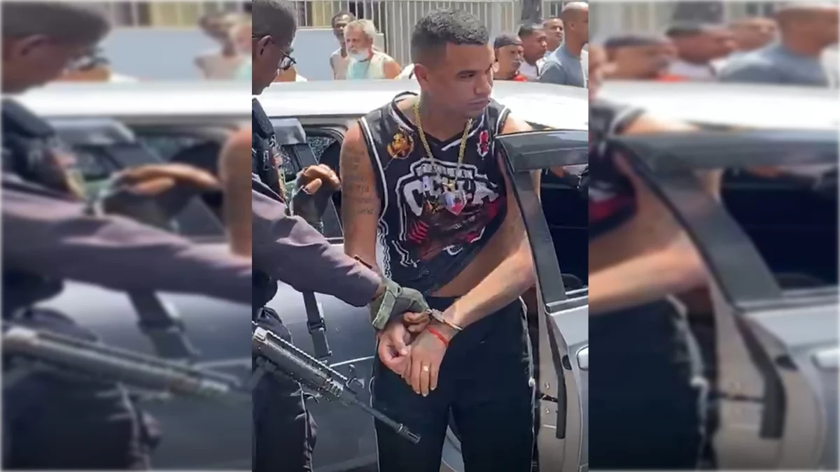 Homem sendo preso -Metrópoles