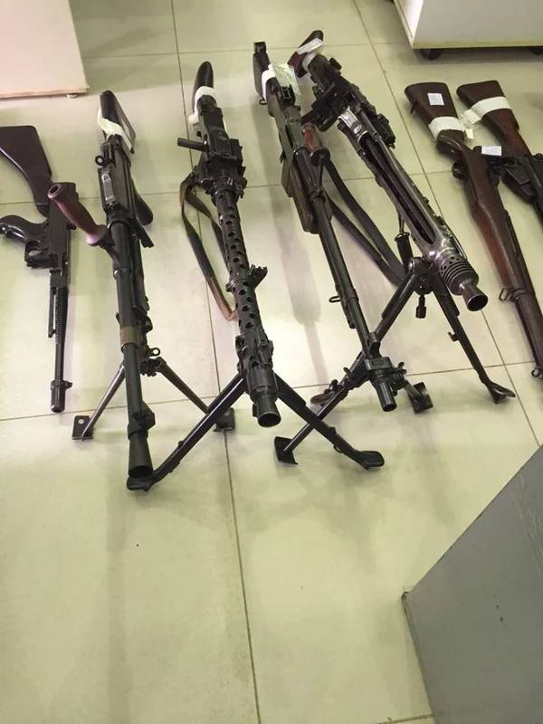 Polícia Civil apreende armas de grande poder de fogo e munições