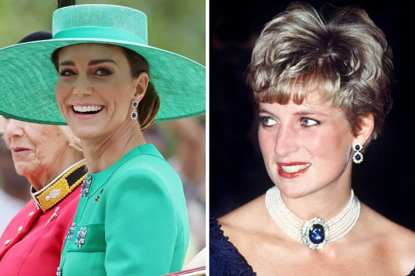 Kate volta a alfinetar rainha Camilla com homenagem à princesa Diana