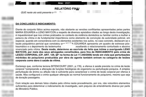 Nego do Borel indiciado por lesão corporal