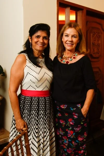 Solange Ferrer e Theresa Neves Solange Ferrer e Theresa Neves
