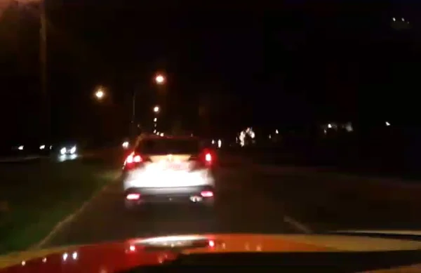 Vídeo mostra perseguição policial a carro roubado na 107 Sul