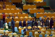 Delegações da ONU deixam a assembleia após chegada de Netanyahu
