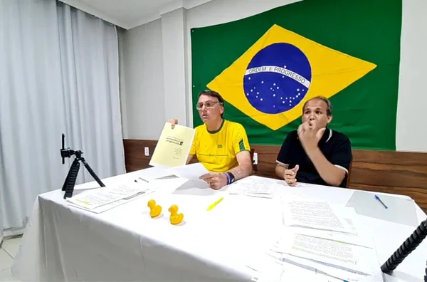 Bolsonaro em live