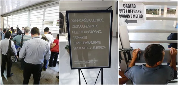 Apagão: pane deixa metade do DF sem luz