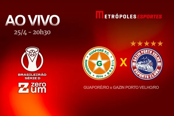 Série D ZeroUm: confira como foi Guaporé-RO x Porto Velho-RO
