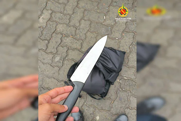 PM que fazia segurança de urnas prende homem que assaltou ônibus no DF - destaque galeria