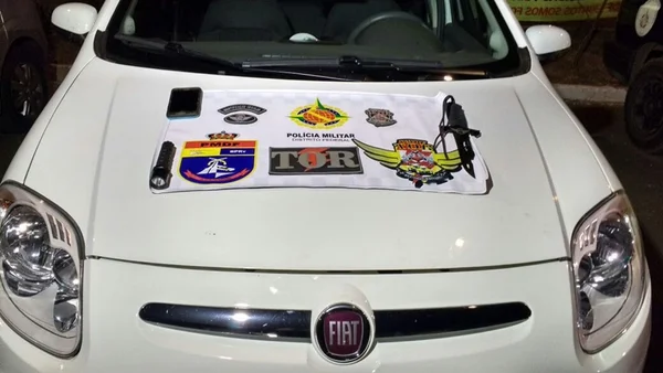 Homem é preso com carro roubado e clonado no Gama