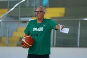 Brasília (DF), 20/08/26

Seleção Brasileira de Basquete treina no ginásio do Comando Militar do Planalto. O Brasil joga contra a República Dominicana no ginásio Nilson Nelson, no dia 27 de agosto, em partida válida pelas Eliminatórias da Copa do Mundo FIBA 2027. 