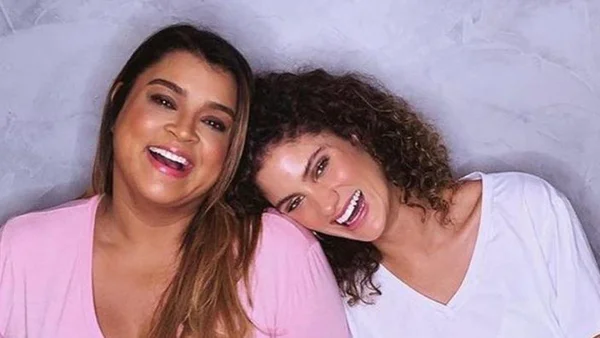 Preta Gil com a ex-nora, Laura Fernandez
