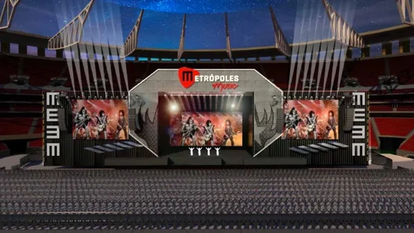 Megapalco do Kiss e Deep Purple no DF exalta a potência do rock