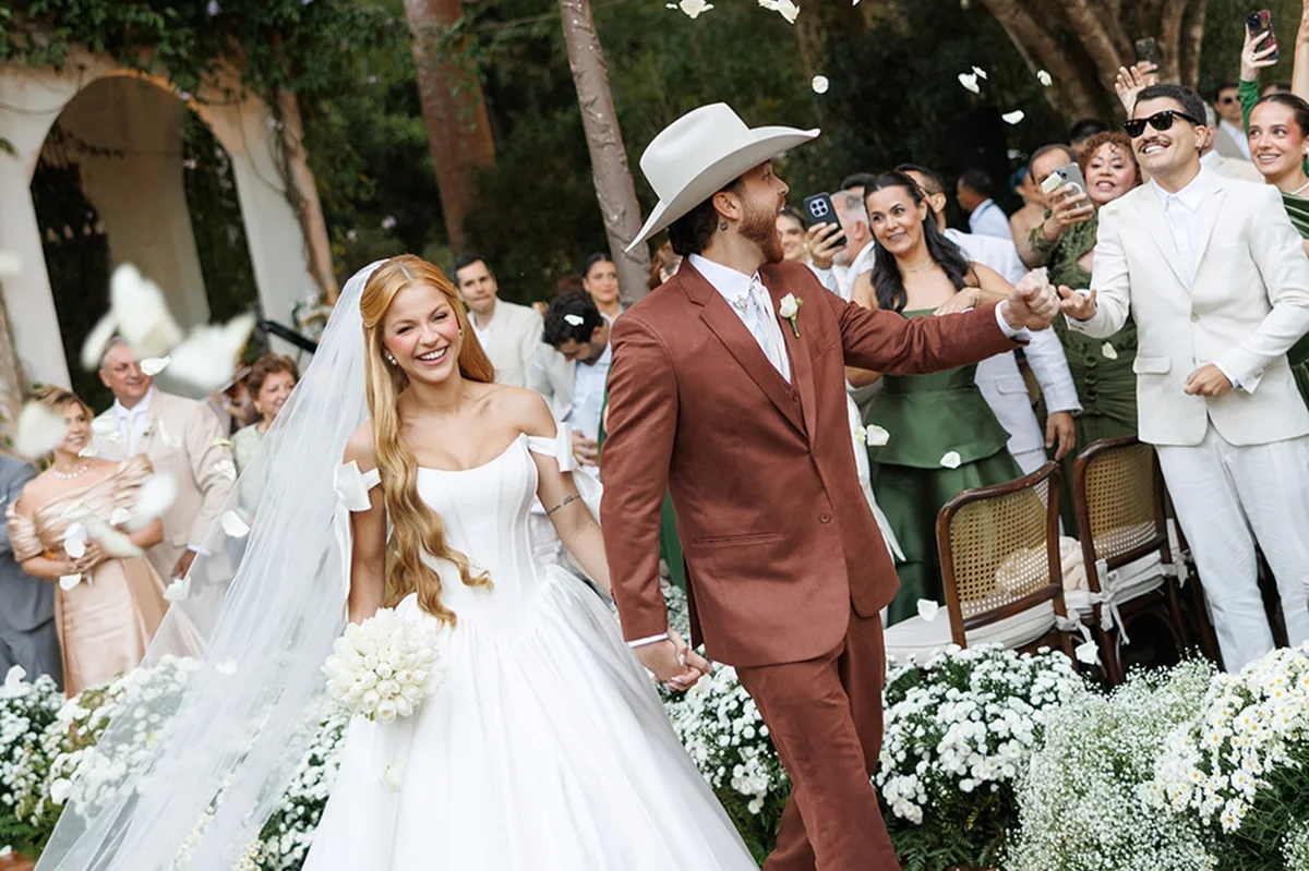 Gustavo Tubarão e Jade Sales se casaram em Minas Gerais Gustavo Tubarão e Jade Sales se casaram em Minas Gerais