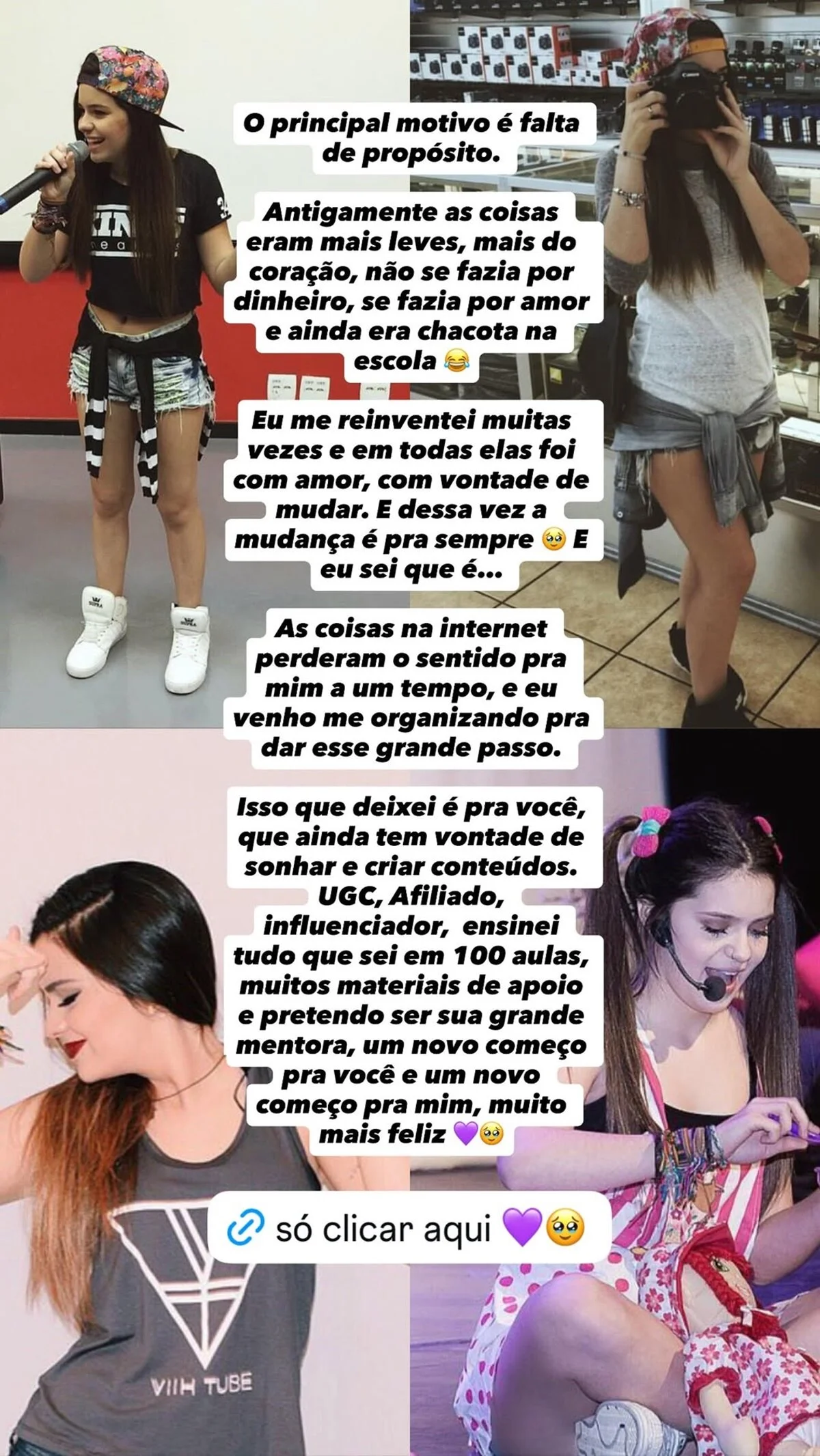 Viih Tube revelou a data que vai desativar todos os seus perfis Viih Tube revelou a data que vai desativar todos os seus perfis