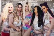 Colagem das estralas do show de aniversário