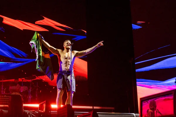 Imagine Dragons empolga o Camarote Metrópoles em noite inesquecível