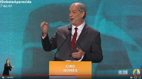 Ciro viaja para o exterior e frustra planos de Haddad para o 2º turno