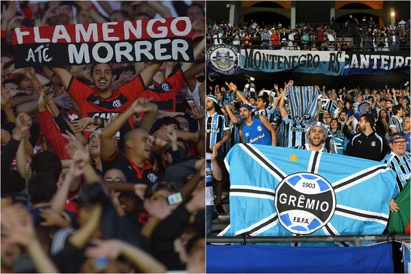 Você recebeu… Correntes de Flamengo e Grêmio bombam na rede