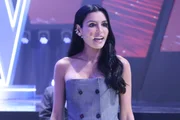 A apresentadora Gaby Cabrini