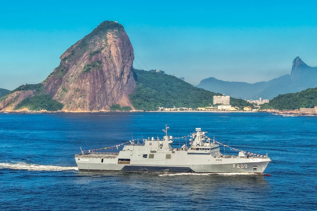Fragata Tamandaré (F200) é incorporado à Marinha em cerimônia no Rio de Janeiro Fragata Tamandaré (F200) é incorporado à Marinha em cerimônia no Rio de Janeiro