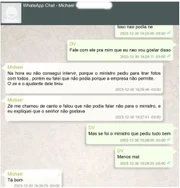 Vorcaro se mostra insatisfeito, mas fica aliviado quando Michael diz que o próprio magistrado pediu o registro