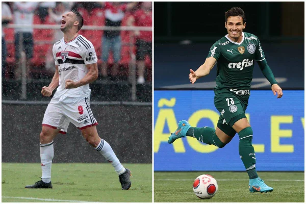 Calleri e Raphael Veiga