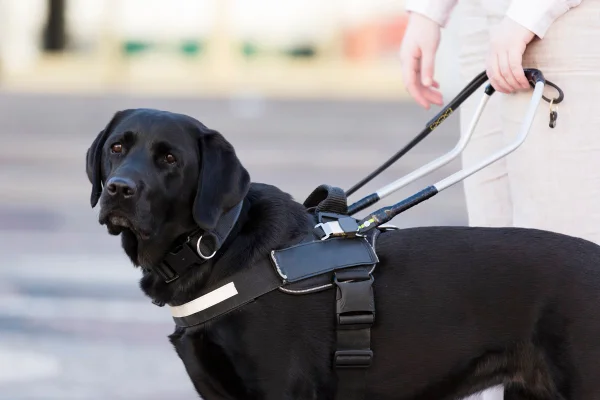 Cães-guias são criados e treinados para auxiliar pessoas com deficiência visual - Metrópoles