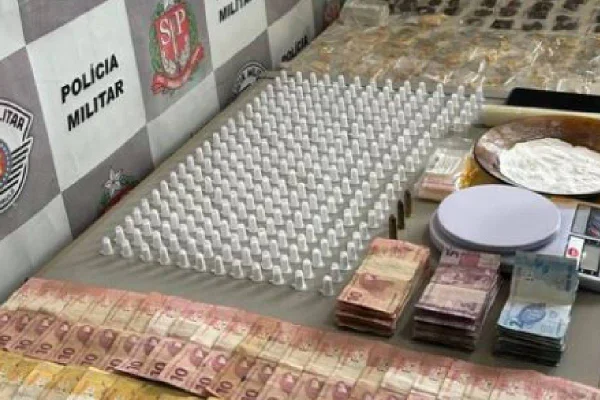 Drogas apreendidas no interior de São Paulo; tráfico - Metrópoles