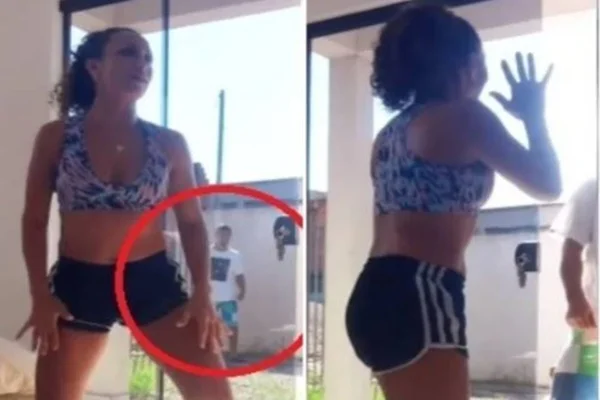 Homem invade casa de mulher enquanto ela dança funk e tenta agarrá-la