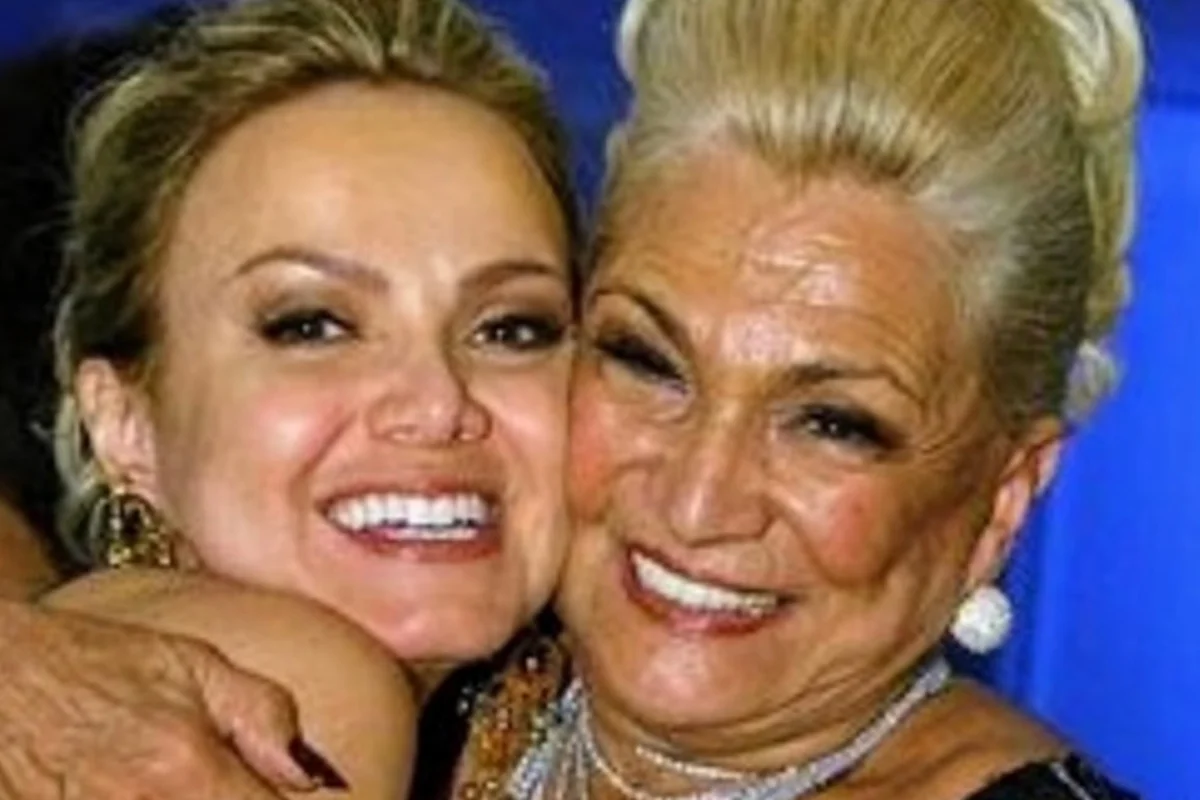 Eliana e Hebe Camargo. Eliana e Hebe Camargo.