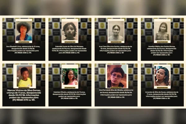 Imagem colorida mostra adolescentes desaparecidos no Pará - Metrópoles