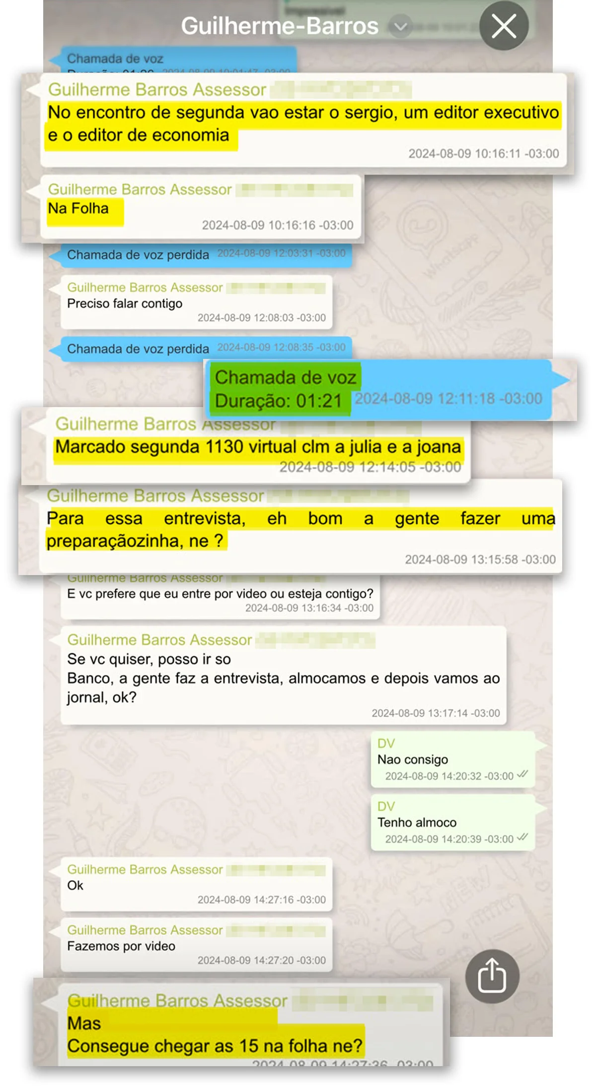 Daniel Vorcaro pagou R$ 1 milhão para “adiar” e “amenizar” matéria na Folha de S.Paulo - imagem 5 Daniel Vorcaro pagou R$ 1 milhão para “adiar” e “amenizar” matéria na Folha de S.Paulo - imagem 5