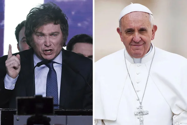 Javier Milei conversou com o Papa Francisco e o convidou para a posse