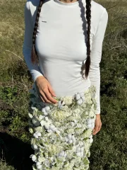 Saia de flores Saia de flores