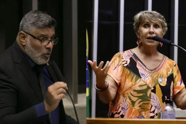 Alexandre Frota e Erika Kokay
