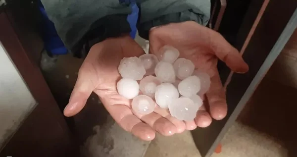 Granizo atingiu RS