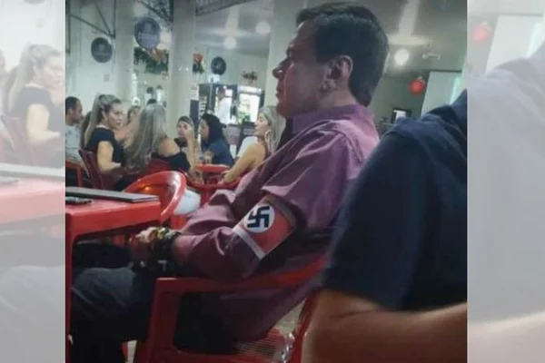Polícia indicia homem que usou símbolo nazista em bar de Unaí