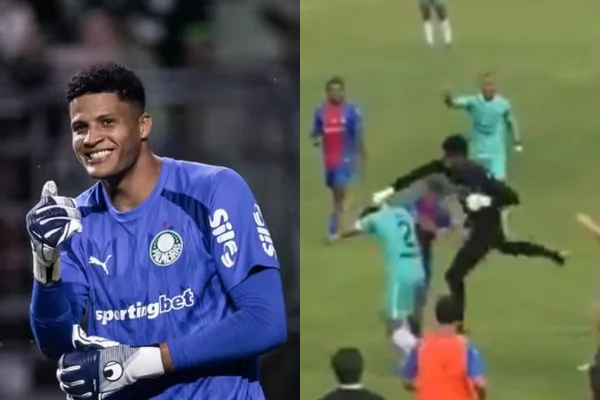 Foto colorida de Palmeiras, de racismo - Metrópoles