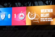 A partida entre Pachuca x Salzburg foi paralisada em decorrência das condições climáticas
